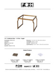 FOH T-Collection Riser Specsheet