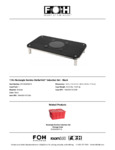 FOH Domino StellarVolt Induction Set Specsheet