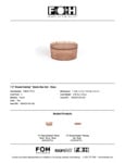 FOH Gatsby Bento Box Specsheet
