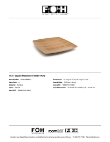 FOH Platewise Mod Plate Specsheet