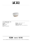 FOH Artefact Holder Specsheet