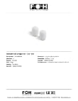 FOH Artefact Salt & Pepper Specsheet