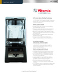 Vitamix_965071771_Specsheet Vitamix_965071771_Specsheet