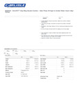 35 QT MOP BUCKET COMBO WITH SIDEPRESS WRINGER AND SOILWATER - YELLOW spec sheet