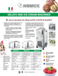 Nemox Gelato Spec Sheet