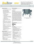 AccuTemp ALTLGB Edge Series Gallon Floor-Mounted Gas Tilt Kettle Specsheet