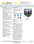 AccuTemp Evolution Countertop Natural Gas Boiler-Free Steamer SpechSheet