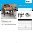 Acopa 407PLSSRNDKT Specsheet Acopa 407PLSSRNDKT Specsheet