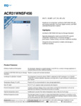 ACR31WNSF456 Spec Sheet ACR31WNSF456 Spec Sheet