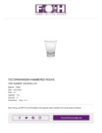ADO009CLT23 Glass Specsheet