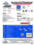 Advance Tabco FS-FM-40-ADA_109FSFM40ADA_Specsheet Advance Tabco FS-FM-40-ADA_109FSFM40ADA_Specsheet