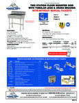 Advance Tabco FS-FM-40_109FSFM40_Specsheet Advance Tabco FS-FM-40_109FSFM40_Specsheet