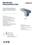 Alto-Shaam 500-CW specsheet