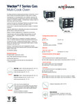 Alto-Shaam VMC-F3G and VMC-F4G Specsheet Alto-Shaam VMC-F3G and VMC-F4G Specsheet