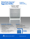 American Louver AG Grilles Specsheet American Louver AG Grilles Specsheet