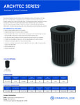 ArchTec Parkview 3 Waste Container Specs