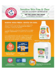 Arm and Hammer Detergents Spec Sheet Arm and Hammer Detergents Spec Sheet