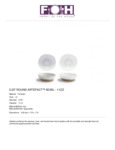 Front of The House DBO164BEP23 Artefact? 11 oz. Ash Round Porcelain Bowl - 12/Case Front of The House DBO164BEP23 Artefact? 11 oz. Ash Round Porcelain Bowl - 12/Case
