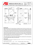 ASI 04684-TM Specsheet ASI 04684-TM Specsheet