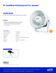 ASPC20 spec sheet ASPC20 spec sheet