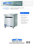 AUC27F Specsheet