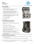OMNI-RINSE BTRS-1 AUTO-RINSE™ BAR TOOL RINSE STATION - STAINLESS STEEL OMNI-RINSE BTRS-1 AUTO-RINSE™ BAR TOOL RINSE STATION - STAINLESS STEEL