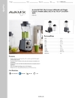 Avamix 928BL2VS2J Specsheet