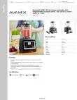 Avamix HS-8340IP Specsheet Avamix HS-8340IP Specsheet