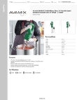AvaMix 928IBHD14COMBO Specsheet AvaMix 928IBHD14COMBO Specsheet