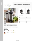 AvaMix 928JE700 Specsheet
