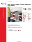 Avantco Equipment 177CAG15MG Specsheet