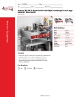 Avantco Equipment 177CER400 Specsheet