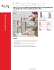 Avantco 177CS11V Specsheet