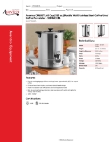 Avantco Equipment RCM015D-12B 65cup Specsheet
