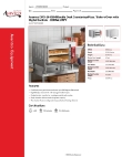 Avantco Equipment 177DDPO18DSM Specsheet Avantco Equipment 177DDPO18DSM Specsheet