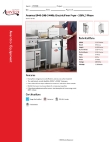 Avantco Equipment EF20-208-3 Specsheet Avantco Equipment EF20-208-3 Specsheet