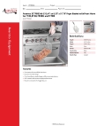 Avantco Equipment 177FB1366 Specsheet