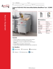 Avantco Equipment 177FFES70N Specsheet Avantco Equipment 177FFES70N Specsheet
