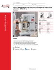 Avantco Equipment 177MIX8WH Specsheet Avantco Equipment 177MIX8WH Specsheet