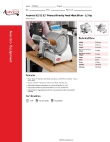 Avantco Equipment SL312 Specsheet