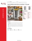 Avantco Equipment 177W300SS Specsheet