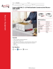 Avantco Equipment 177W50CKR Specsheet