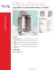 Avantco Equipment 177W800 Specsheet