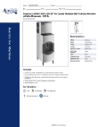 Avantco Ice Machines 194KMC420H2H Specsheet Avantco Ice Machines 194KMC420H2H Specsheet