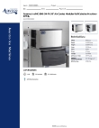 Avantco Ice Machines 194MC50030FA Specsheet Avantco Ice Machines 194MC50030FA Specsheet