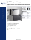 Avantco Ice Machines 194MCH430A Specsheet Avantco Ice Machines 194MCH430A Specsheet