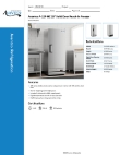 Avantco Refrigeration 178A12FHC Specsheet Avantco Refrigeration 178A12FHC Specsheet