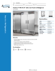 Avantco Refrigeration 178A49RHC Specsheet Avantco Refrigeration 178A49RHC Specsheet