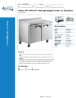 Avantco Refrigeration 178AWT48RHC Specsheet