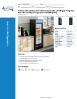 Avantco Refrigeration 178GDC15LHB Specsheet Avantco Refrigeration 178GDC15LHB Specsheet